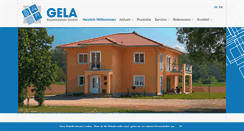 Desktop Screenshot of gela-bau.de